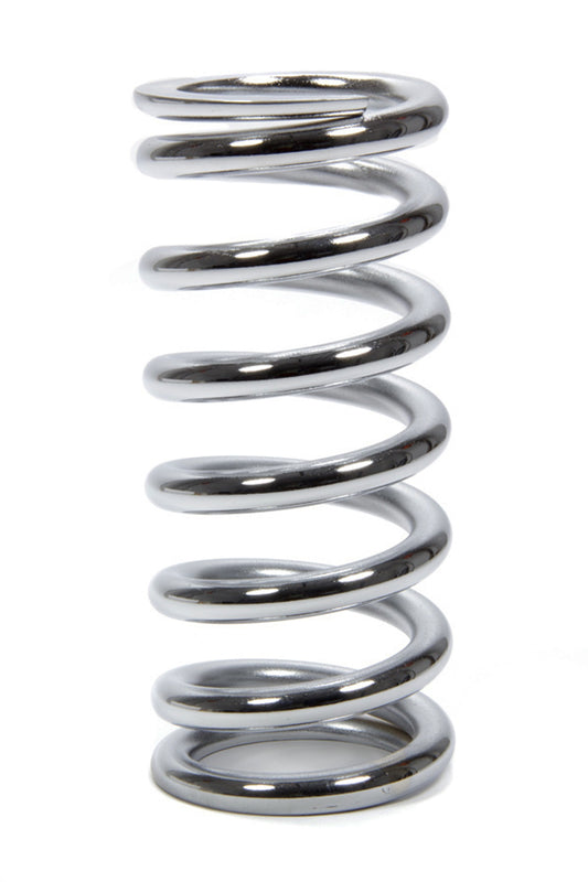 Coil Spring - Coil-Over - 2.5 in ID - 8 in Length - 350 lb/in Spring Rate - Steel - Chrome - Each