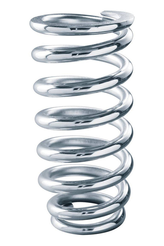 Coil Spring - Pro Coil - Coil-Over - 8 in Length - 500 lb/in Spring Rate - Steel - Chrome - Polished - Mustang II / Pinto - Each