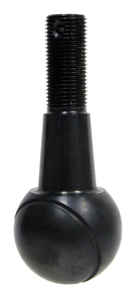 Ball Joint Stud - 1.500 in/ft Taper - 3.642 in Long - Plus 0.1 in Extended Length - 1/2-20 in Thread - Steel - Black Oxide - Each