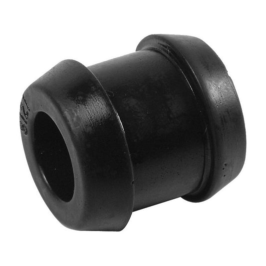 Shock End Bushing - Hourglass - 3/4 in ID - 1 in OD - 1-1/4 in Long - Polyurethane - Black - Universal - Each