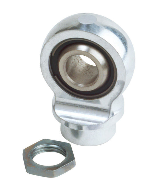 Shock End - Spherical - 9/16-18 in Right Hand Thread - Steel - Zinc Plated - QA1 8Q / 7Q / 70 / 82 Series Shocks - Each