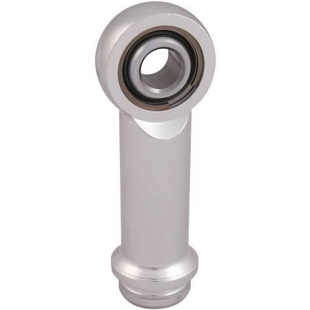 Shock End - Spherical - 1 in Extended Length - 9/16-18 in Right Hand Thread - Steel - Zinc Plated - QA1 8Q / 7Q / 70 / 82 Series Shocks - Each