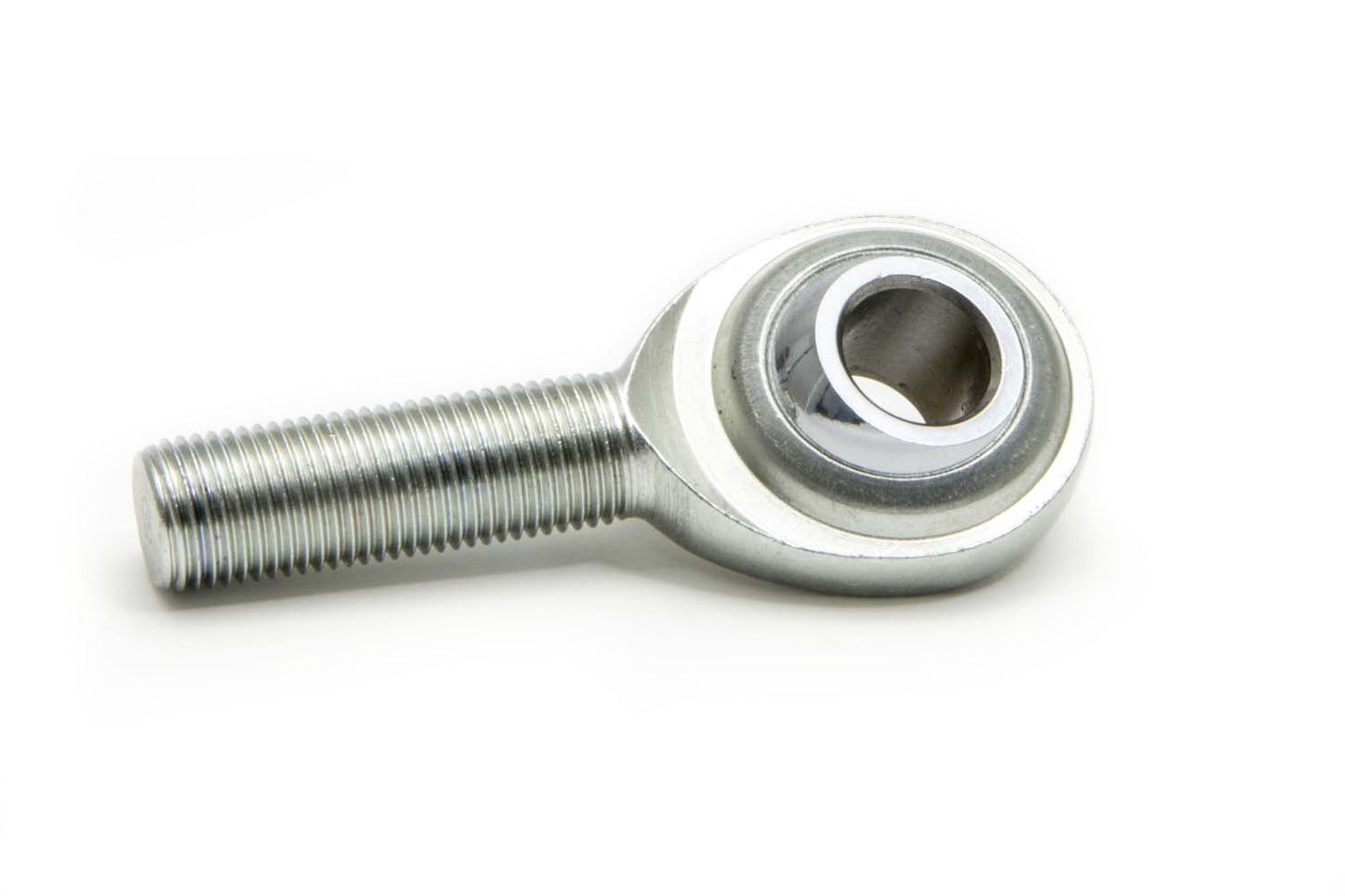 Rod End - CM Series - Spherical - 3/16 in Bore - 10-32 Right Hand Male Thread - Steel - Zinc Oxide - Each