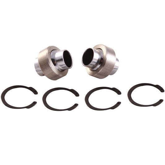 Spherical Bearing - COM-T Series - 0.500 in ID - 1.000 in OD - 1.000 in Thick - PTFE Lined - Bearings / Snap Rings Included - Steel - Kit
