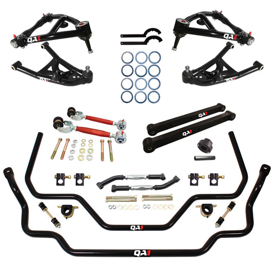 Suspension Handling Kit - Level 2 - Bearings / Control Arms / Sway Bars / Tie Rod Sleeves - GM A-Body 1968-72 - Kit