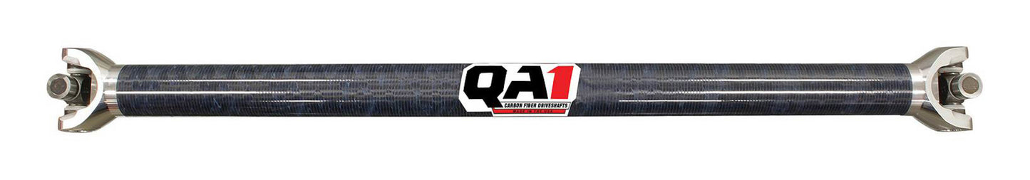 Drive Shaft - Dirt Late Model - 37 in Long - 2.25 in OD - 1310 U-Joints - Carbon Fiber - Universal - Each