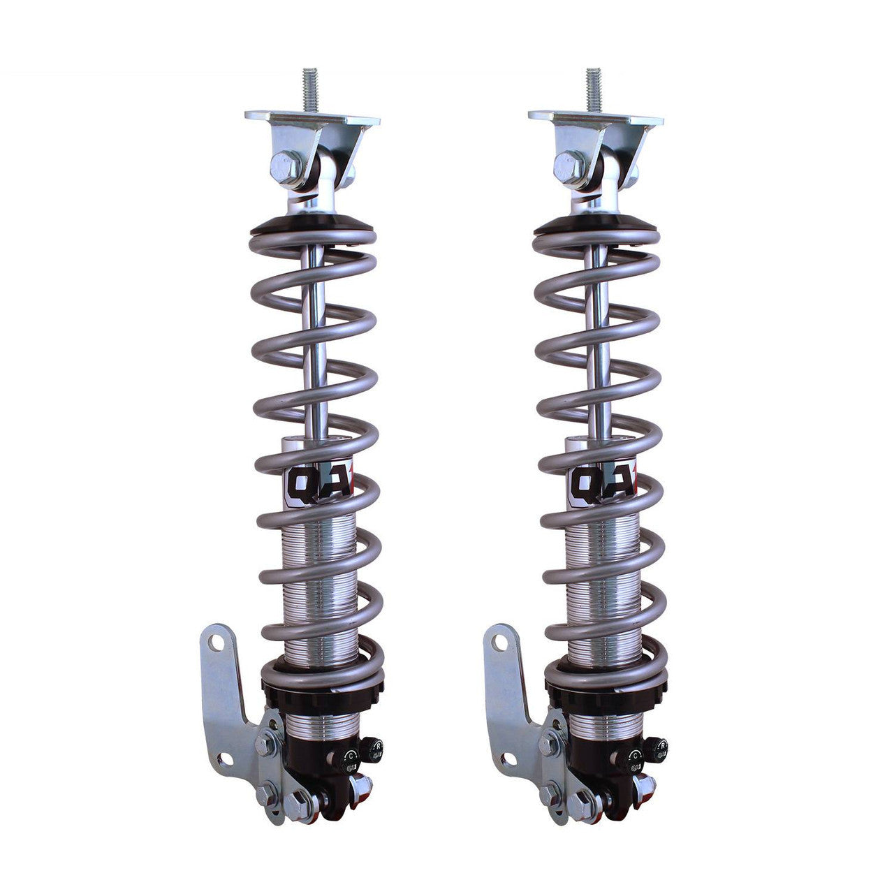 Coil-Over Shock Kit - Twintube - Double Adjustable - 150 lb/in Spring Rate - Rear - Aluminum - GM A-Body / G-Body 1964-72 - Pair