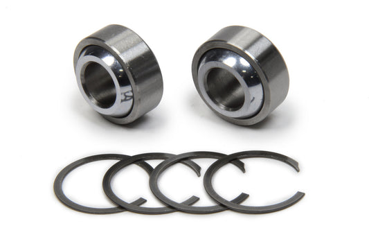 Spherical Bearing - 0.625 in ID - 1 in OD - 1 in Thick - PTFE Lined - Steel - Kit
