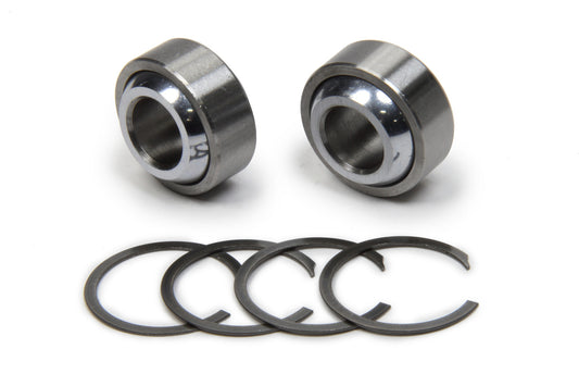 Spherical Bearing - 0.500 in ID - 1.060 in OD - 0.625 in Thick - Snap Rings Included - Steel - Kit