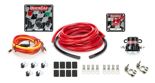 Wiring Kit - Ignition / Battery - Battery Cable / Battery Disconnect / Solenoid / Switch Panel / Terminals - 4 Gauge - Kit