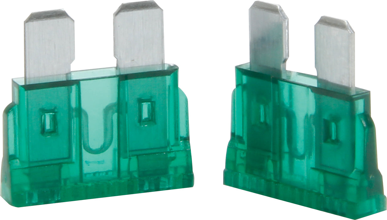 Fuse - ATC - 30 amps - Plastic - Green - Set of 5