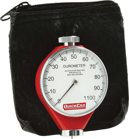 Durometer Gauge - Deluxe - 0-100 Points - Mechanical - Analog - Black Storage Pouch - Each