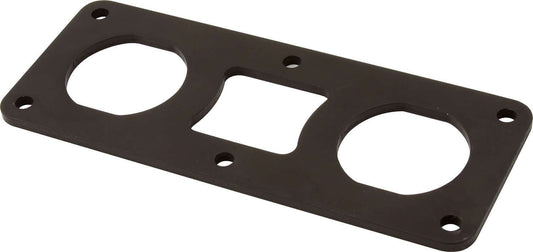 Battery Terminal Bracket - Remote - Flat - Aluminum - Black Anodized - Each