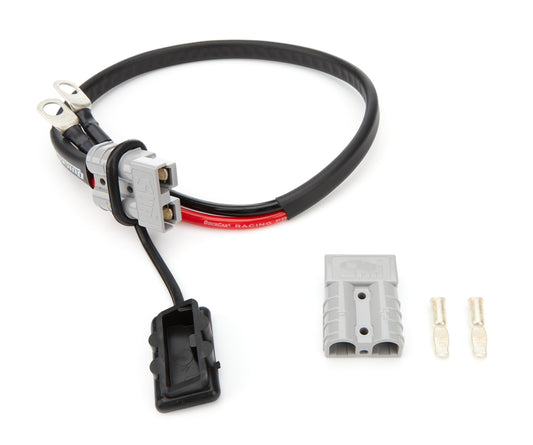 Battery Cable Kit - 8 Gauge - Cable Connector / Terminals Included - Copper - 24 in Red / Black - Kit