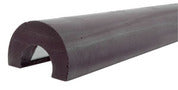 Roll Bar Padding - 36 in Long - 1-5/8 to 2 in Tube - C Shaped - Self Adhesive - Black - Each