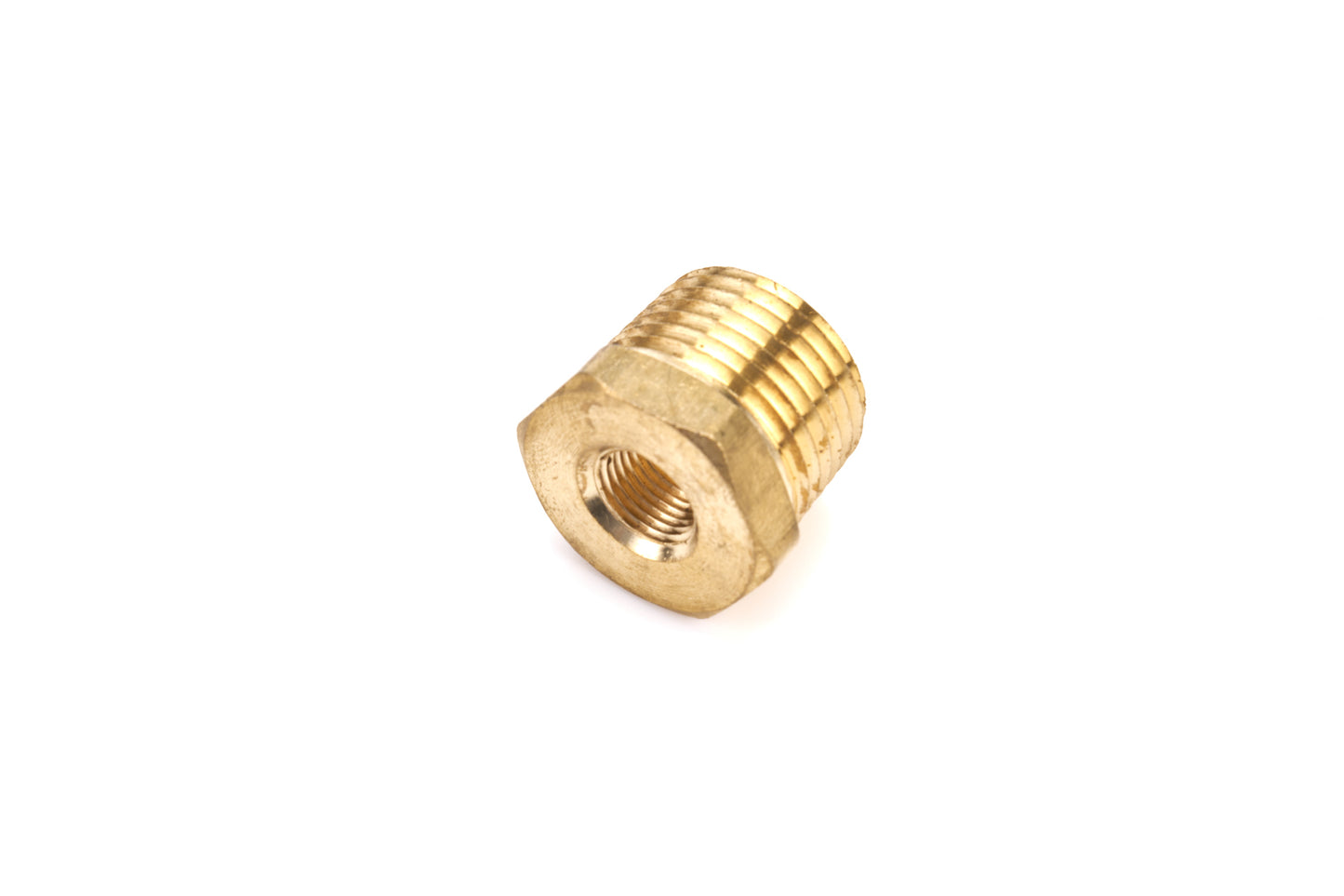 Fitting - Adapter - Straight - 1/8 in NPT Female to 1/2 in NPT Male - Brass - Each