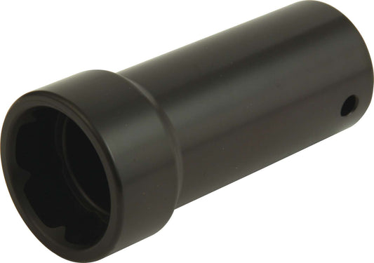 Lug Nut Socket - Pit Socket - 1/2 in Drive - 3-1/4 in Long - Steel - Black Oxide - 1 in Lug Nuts - Each