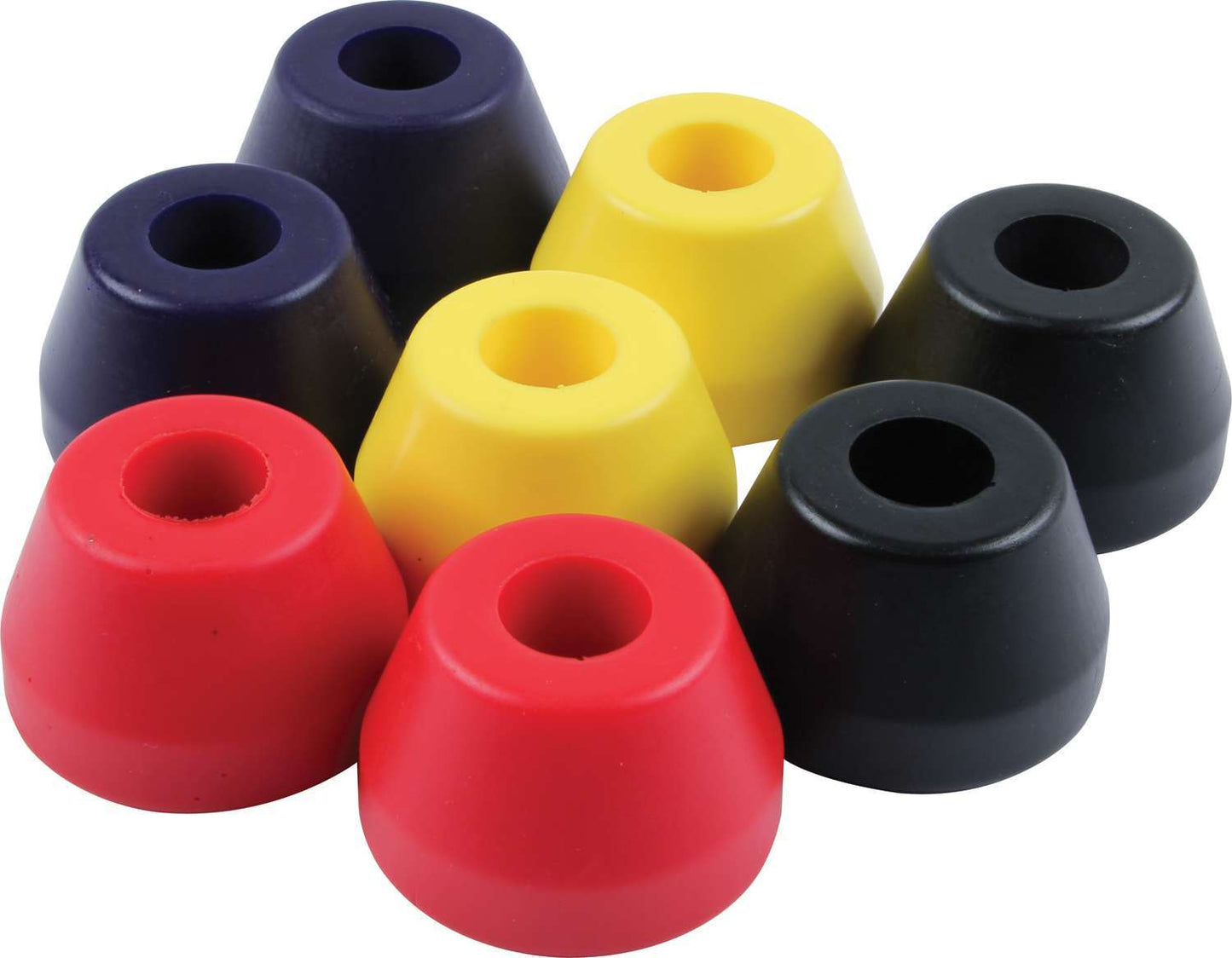 Torque Link Bushing - 2-1/8 in OD - Various Hardness - Color Coded - Urethane - Black / Blue / Red / Yellow - Kit