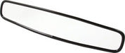 Mirror - Rear View - Wide Angle - 17 in Wide x 2-1/2 in Tall - Plastic - Black - Each