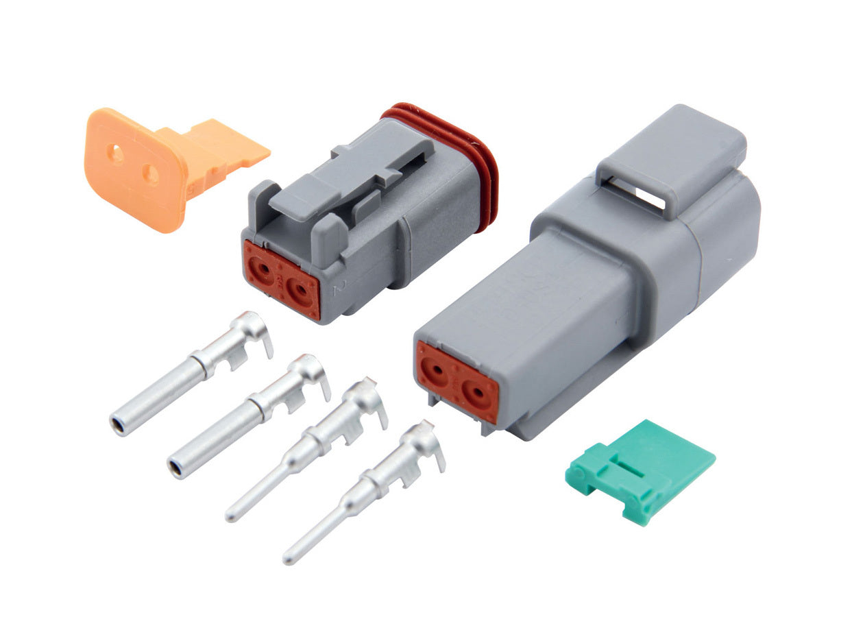 Electrical Connector - Deutsch Connector - 2 Pin - Housings / Pins / Seals / Wedge Locks - Kit