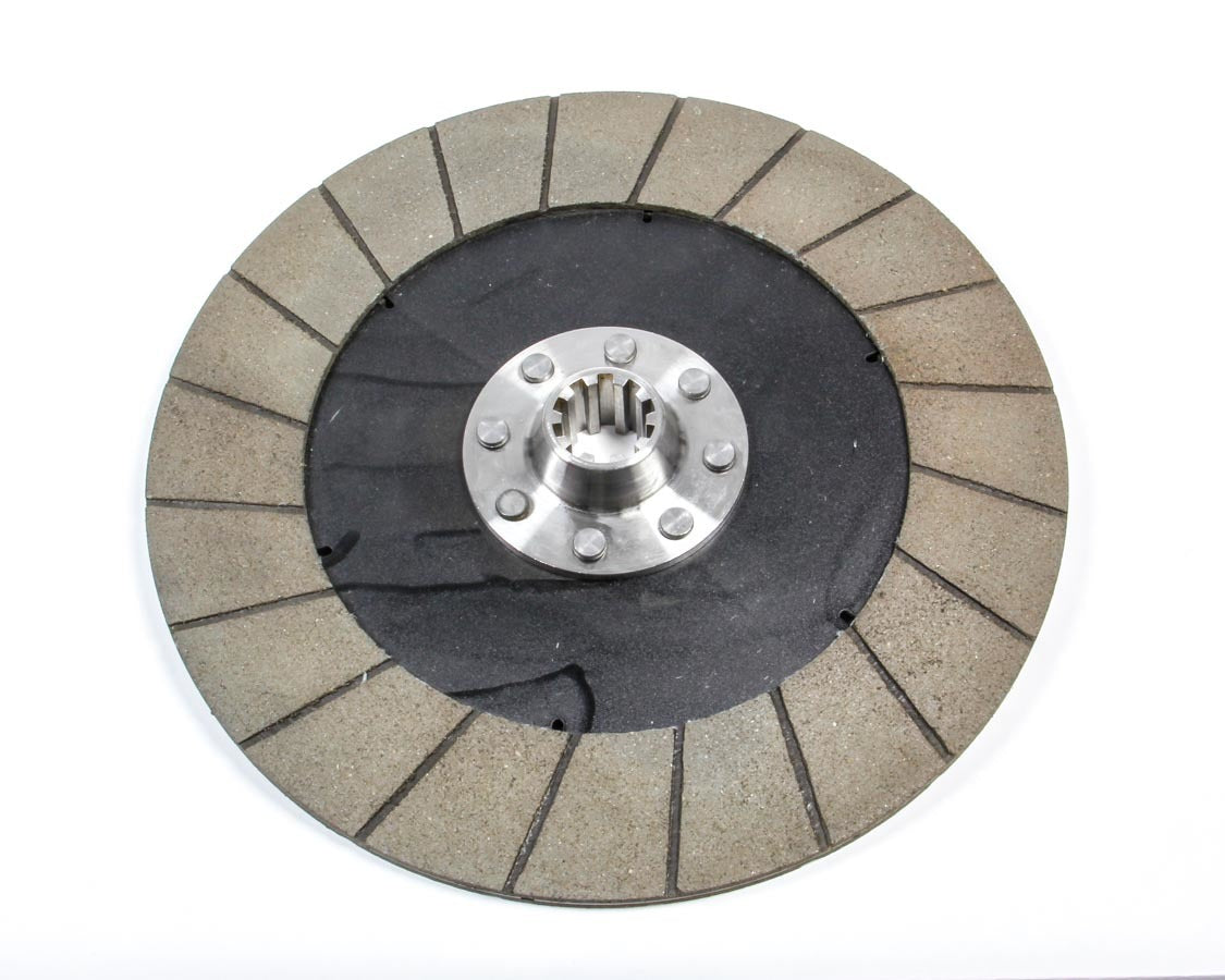 Clutch Disc - 10.4 in Diameter - 1-1/8 in x 10 Spline - Rigid Hub - Organic - Universal - Each