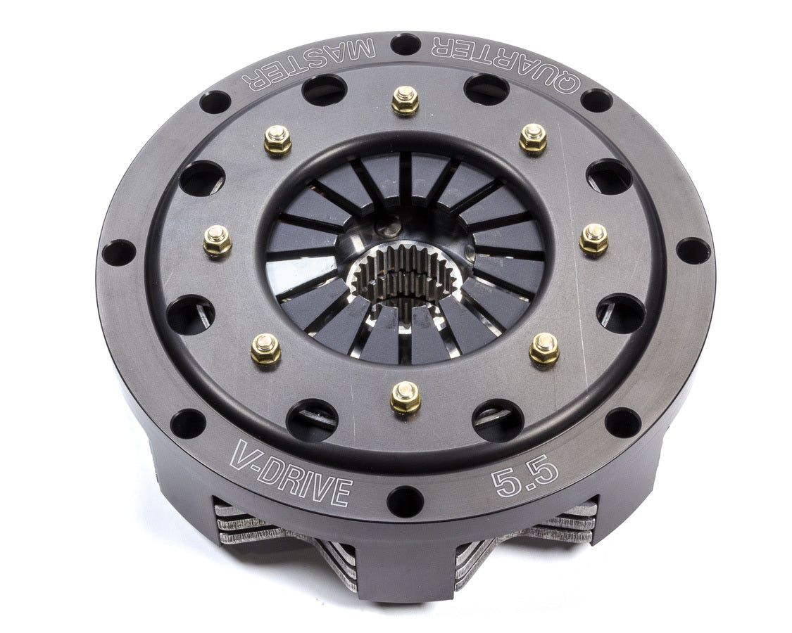 Clutch Kit - V-Drive - Triple Disc - 5.5 in Diameter - 1-5/32 in x 26 Spline - Rigid Hub - Ceramic - Kit