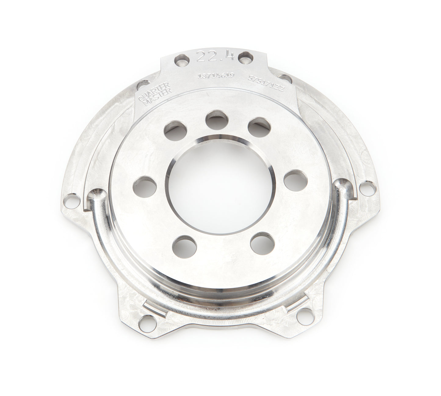 Flywheel - Button Style - Steel - 5.5 in Quarter Master Optimum-V Clutches - External Balance - 1-Piece Seal - Chevy - Each