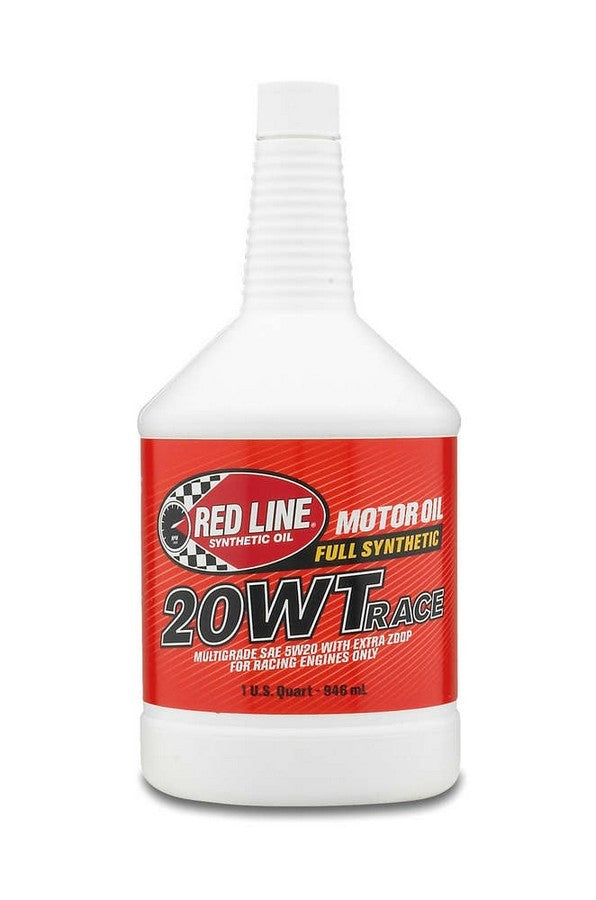 Motor Oil - 20WT Race Oil - High Zinc - 5W20 - Synthetic - 1 qt Bottle - Each