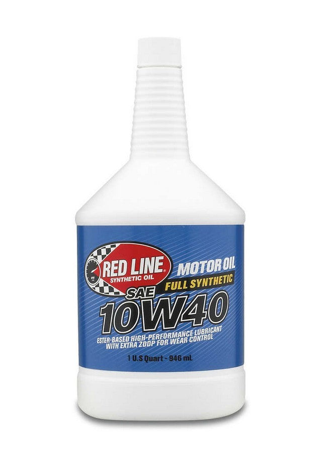 Motor Oil - High Performance - High Zinc - 10W40 - Synthetic - 1 qt Bottle - Each