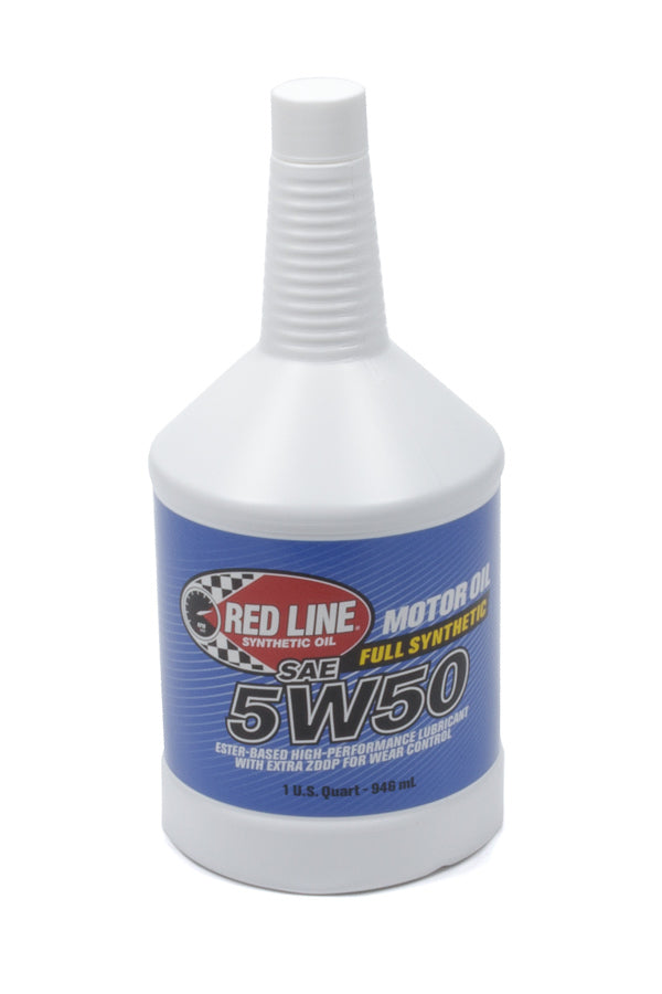 Motor Oil - High Performance - High Zinc - 5W50 - Synthetic - 1 qt Bottle - Each
