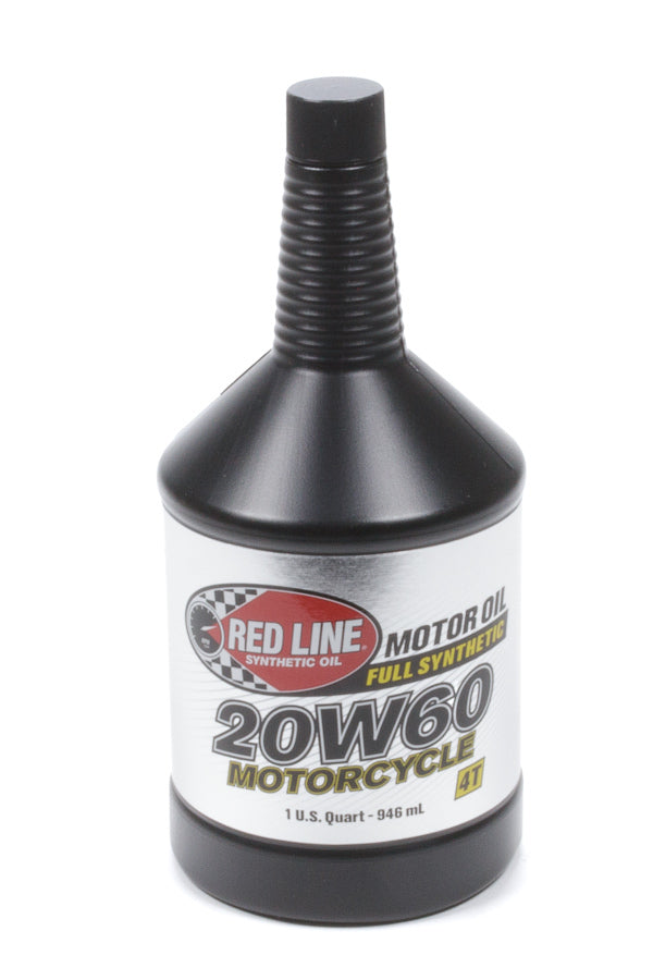 Motor Oil - Motorcycle - High Zinc - 20W60 - Synthetic - 1 qt Bottle - Motorcycle - Each