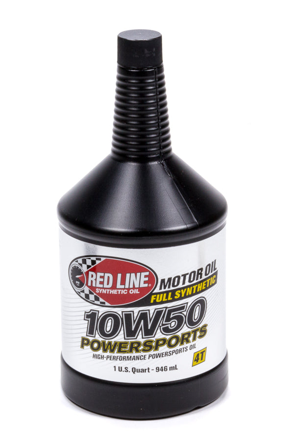 Motor Oil - Powersports - 10W50 - Synthetic - 1 qt Bottle - Each