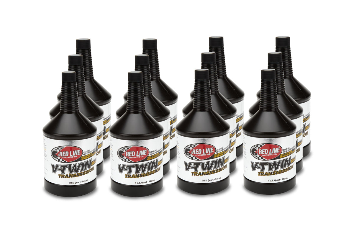 Transmission Fluid - V-Twin - Manual - Synthetic - 1 qt Bottle - Set of 12