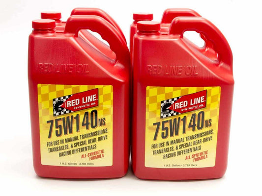 Gear Oil - 75W140NS - Synthetic - 1 gal Jug - Set of 4