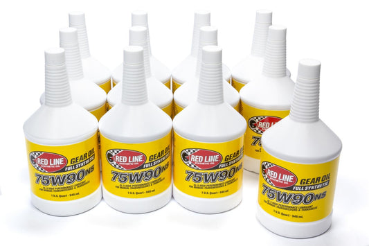 Gear Oil - 75W90NS - Synthetic - 1 qt Bottle - Set of 12