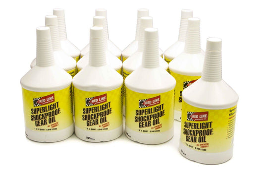 Gear Oil - Superlight - Shockproof - Synthetic - 1 qt Bottle - Set of 12