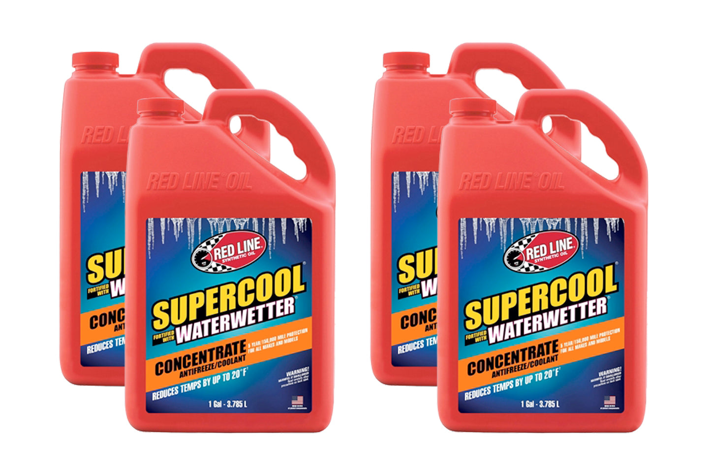 Antifreeze / Coolant Additive - Supercool - WaterWetter - 1 gal Jug - Set of 4