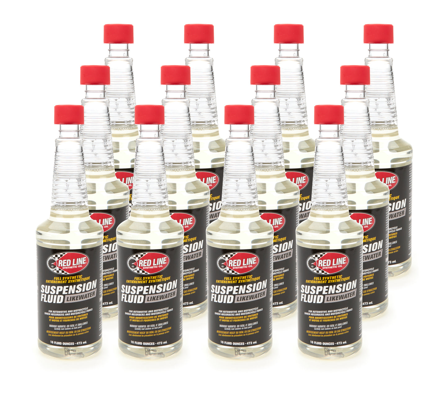 Shock Oil - LikeWater - Anti-Foam - Lubricant - Synthetic - 16 oz Bottle - Set of 12