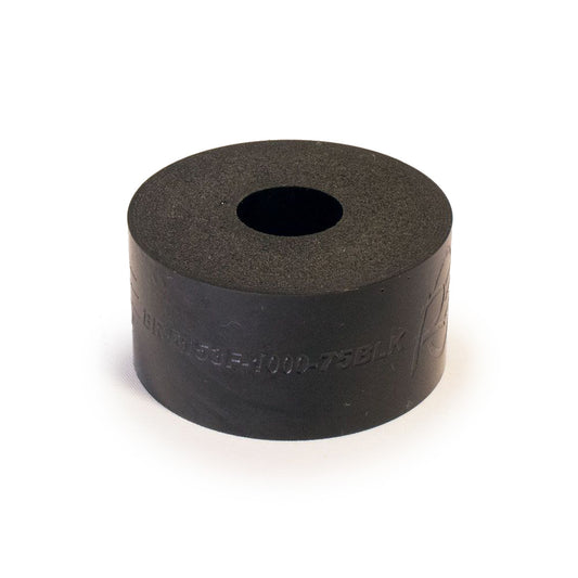 Bump Stop Puck - 5150 - 2 in OD - 0.5 in ID - 1 in Tall - 75 Durometer - Foam - Black - Each