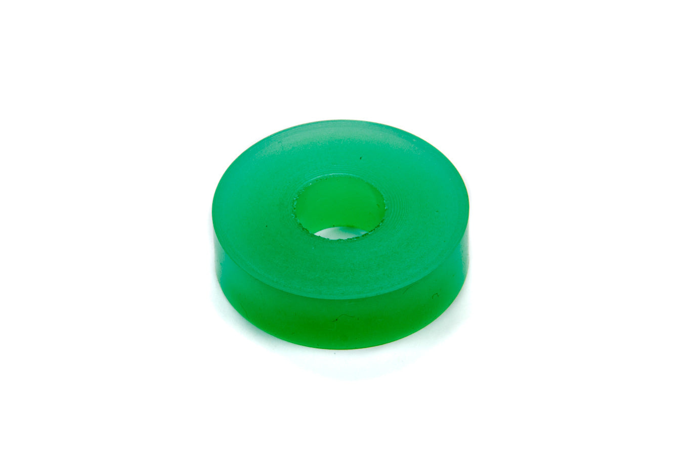 Bump Stop Puck - Apollo - 1.875 in OD - 0.625 in ID - 0.5 in Tall - 70 Durometer - Rubber - Green - Each