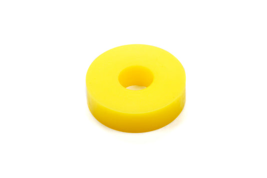 Bump Stop Puck - Apollo - 1.875 in OD - 0.625 in ID - 0.5 in Tall - 80 Durometer - Rubber - Yellow - Each