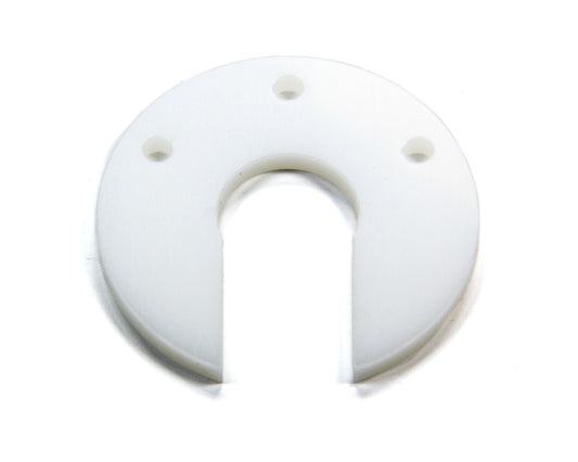 Bump Stop Shim - 0.125 in Thick - 16 mm Shaft - Plastic - White - Each