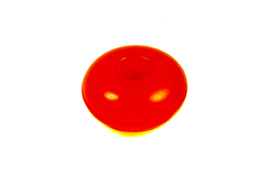 Bump Stop Puck - 2 in OD - 0.625 in ID - 1 in Tall - 93 Durometer - Polyurethane - Orange - Each