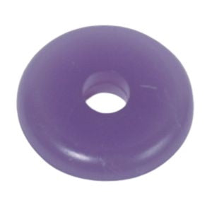 Bump Stop Puck - 2 in OD - 0.500 in ID - 0.5 in Tall - 60 Durometer - Polyurethane - Purple - Each