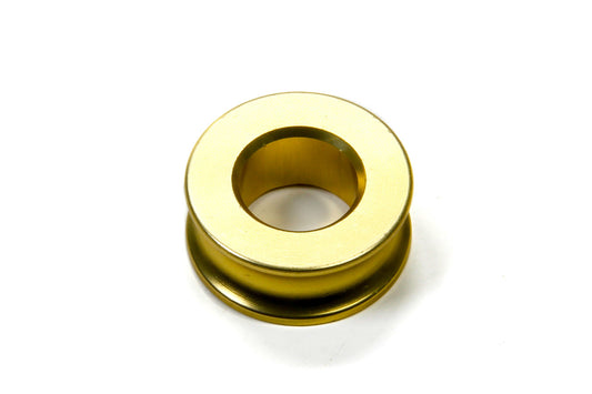 Bump Stop Spacer - 0.5 in Thick - 16 mm Shaft - Aluminum - Yellow Anodized - Each