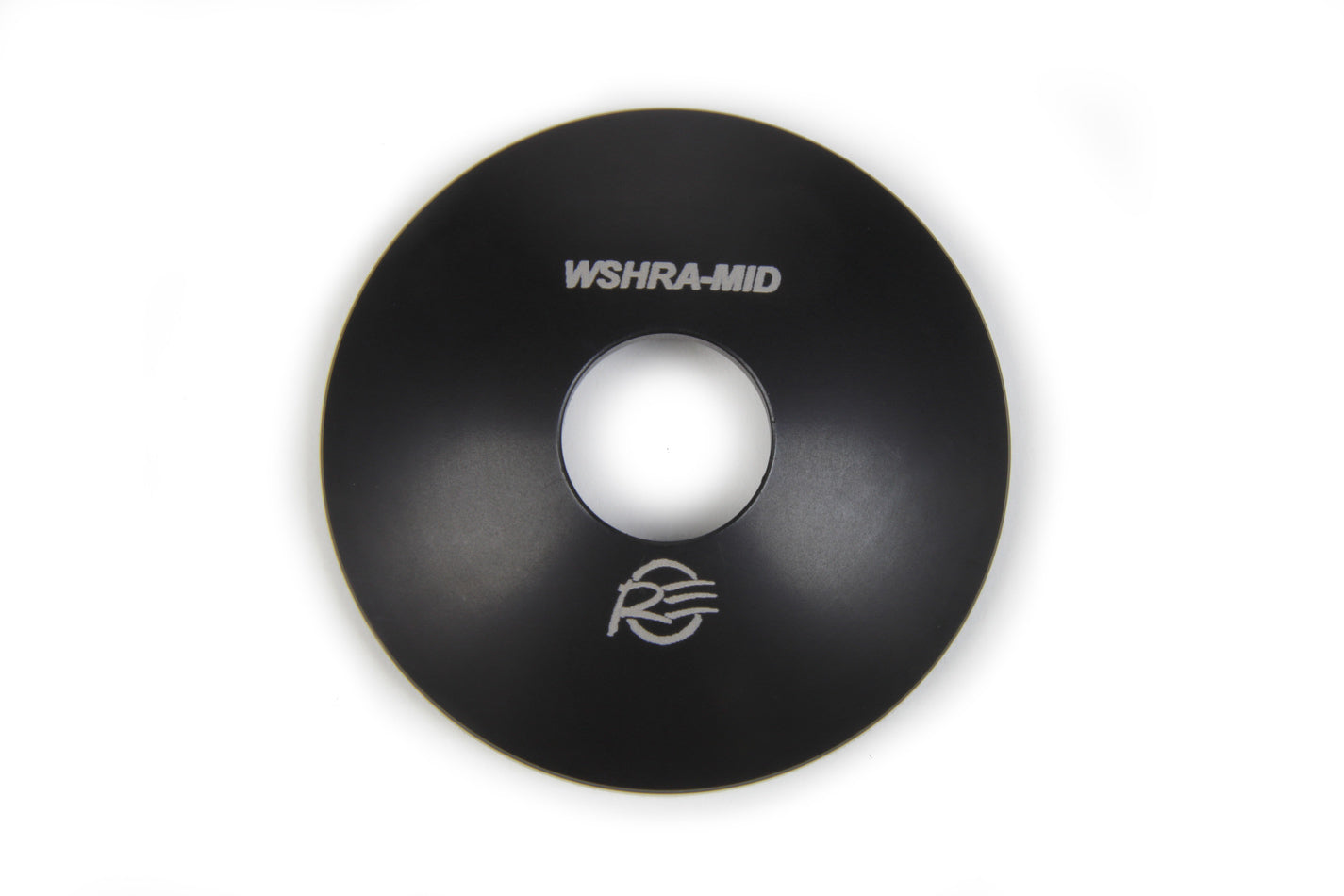 Bump Stop Washer - Apollo - Middle - 0.400 in Thick - 2.125 in OD - 0.625 in Thru Hole - Aluminum - Black Anodized - Each