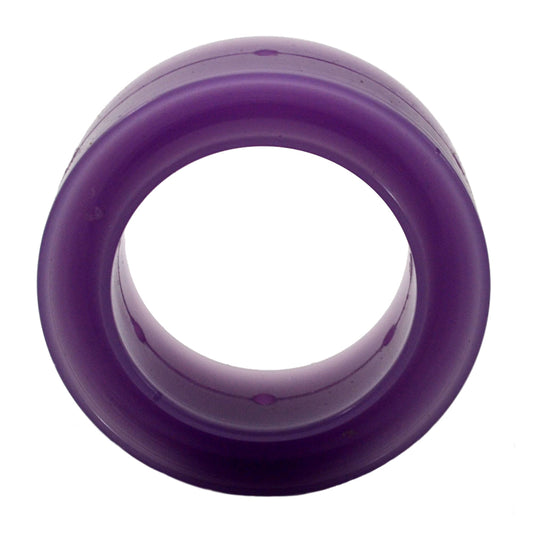 Spring Rubber - 60 Durometer - 2.5 in Barrel Spring - 1 in Height - Rubber - Purple - Each