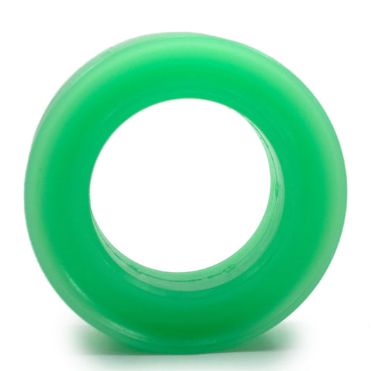 Spring Rubber - 70 Durometer - 5 in Springs - 1.5 in Height - Polyurethane - Green - Each