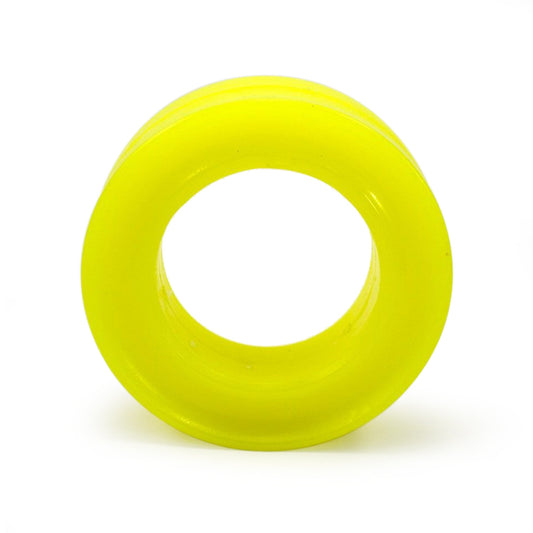 Spring Rubber - 80 Durometer - 5 in Springs - 1.5 in Height - Polyurethane - Yellow - Each