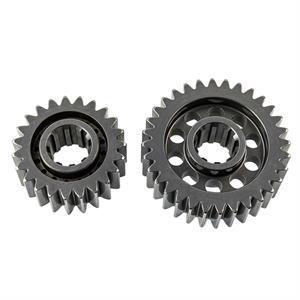 Quick Change Gear Set - 10 Spline - 4.11 Ratio 2.96 / 5.73 - 4.86 Ratio 3.49 / 6.76 - Steel - Pair